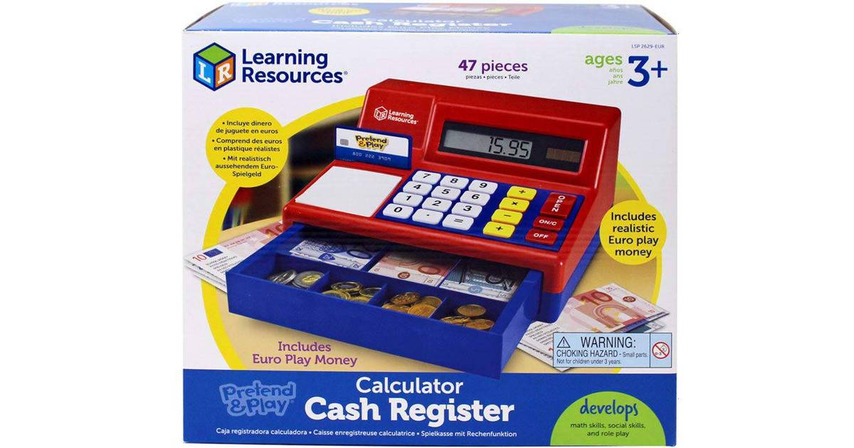 Learning Resources Pretend /& Play Calculator Cash Register for sale online
