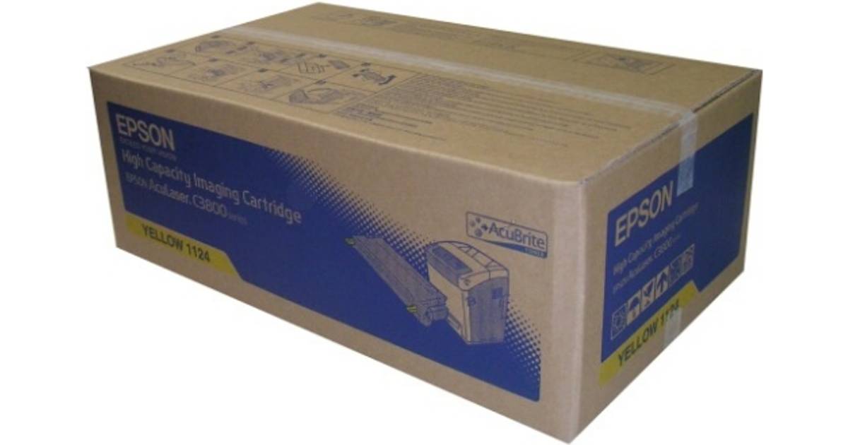Toner Printer Cartridge FOR EPSON C3800 C3800N C3800DN Black Cyan Magenta Yellow 