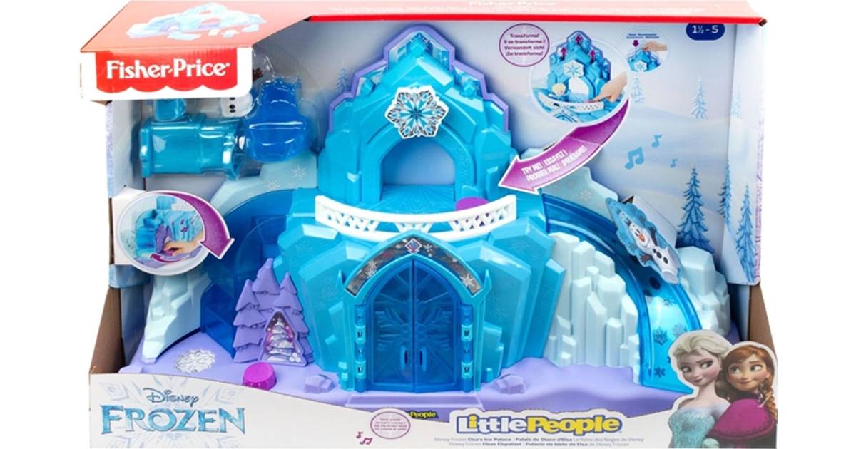 Fisher Price Elsa mit Schlitten Disney Frozen Little People 