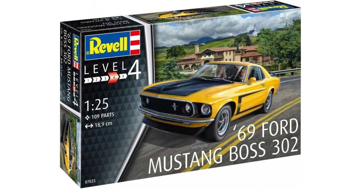 07025 1969 Boss 302 Mustang Revell