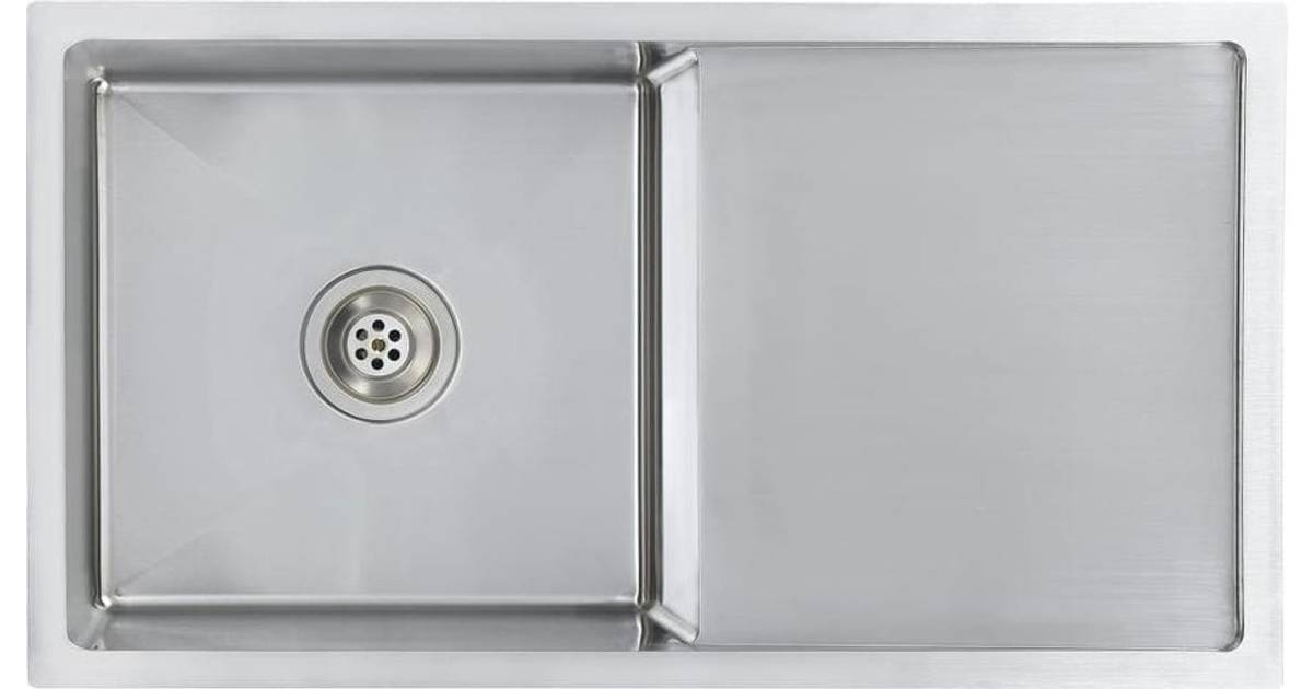 vidaxl handmade kitchen sink stainless steel