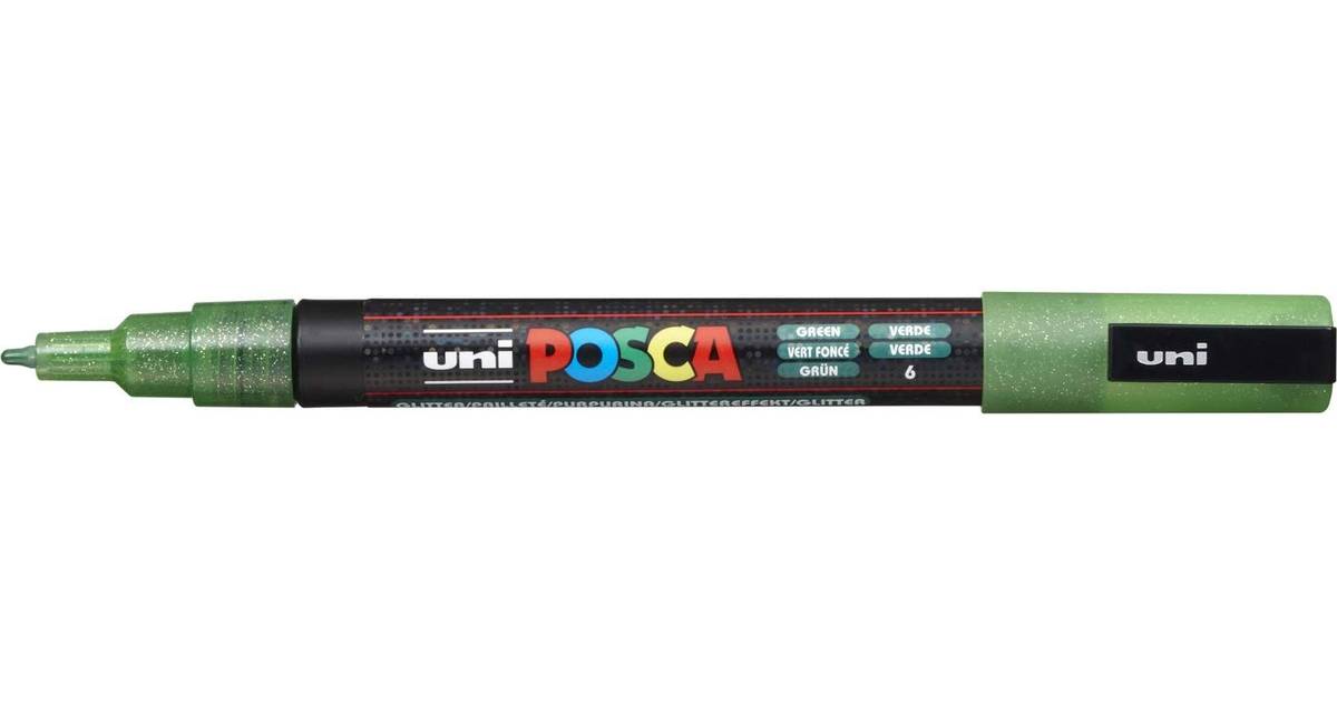 POSCA PC-3m by Uni-Ball Apple Green Pack of 3