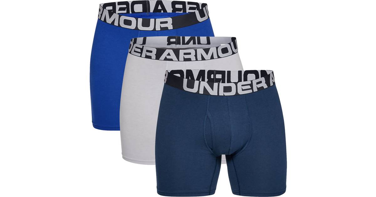 Under Armour Charged Cotton 6in lot de 3 boxer Homme