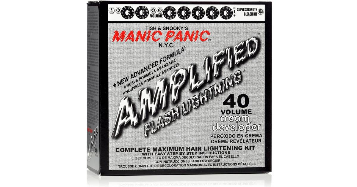 8. Manic Panic Flash Lightning Hair Bleach Kit - 40 Volume Cream Developer - Hair Lightener Kit for Light, Medium Or Dark Brown & Black Hair Color - Hair Bleach Powder Lifts Up To 7 Levels of Lightening - wide 4