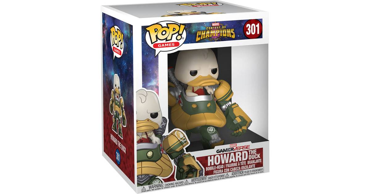 Funko Pop! Games Marvel Contest of Champions Howard the Duck • Pris »
