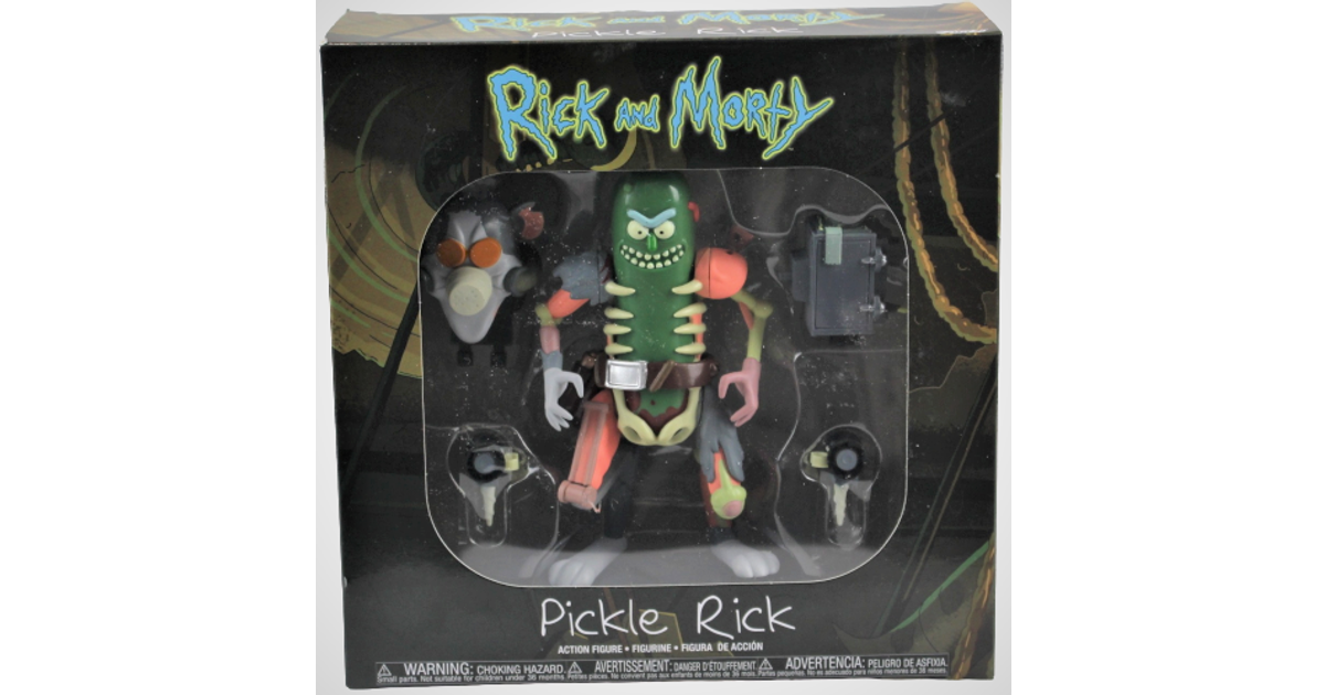 Pickle Rick Action Figure Rick and Morty 