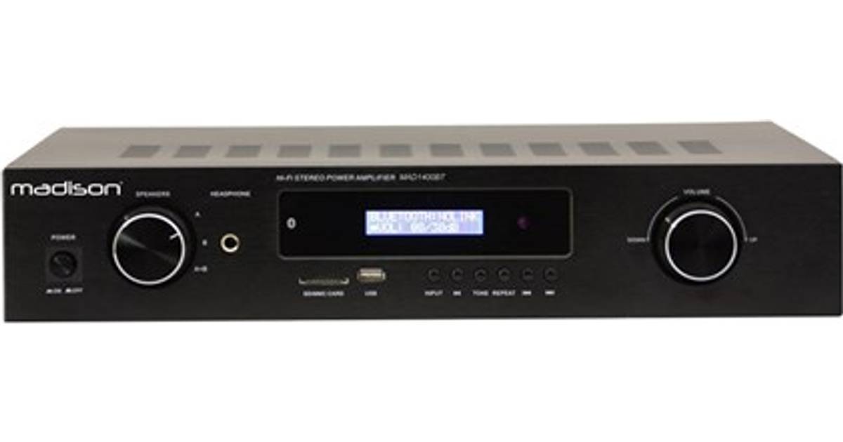 Madison MAD1400BT-WH Amplificateur Hi-Fi stéréo 