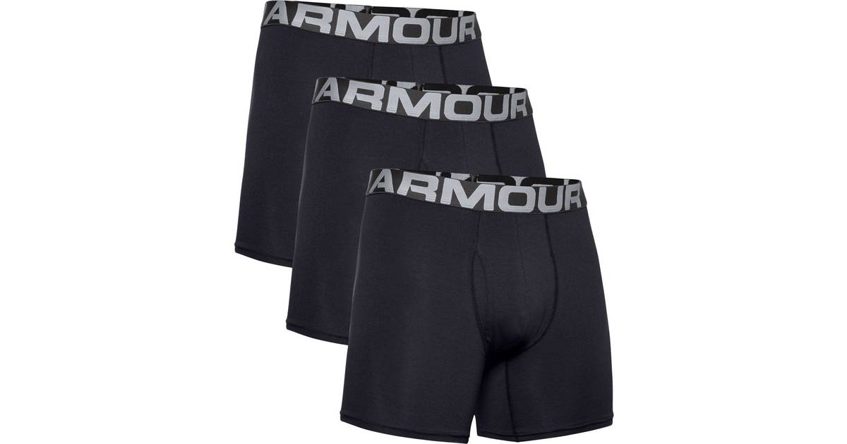 Pack de 3 Under Armour Charged Cotton 6in 3 Pack Ropa Interior Hombre 