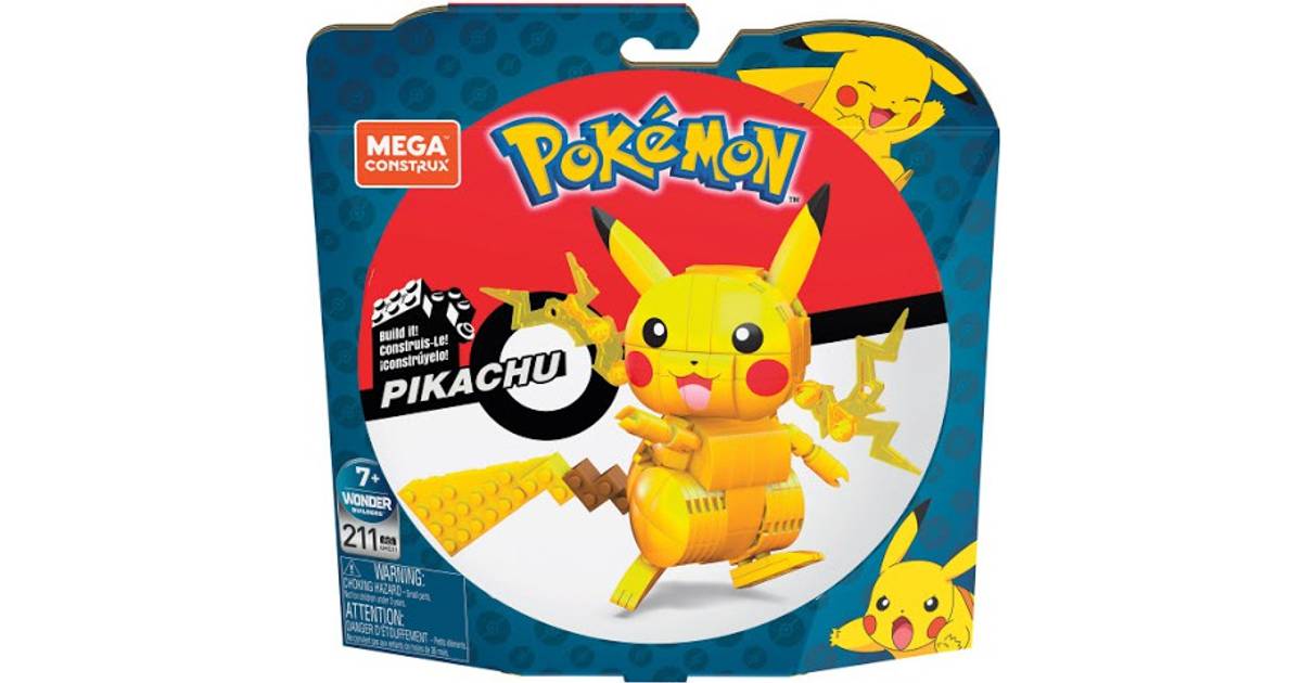 Pikachu-Pokémon Mega Construx figura Mega Bloks ®