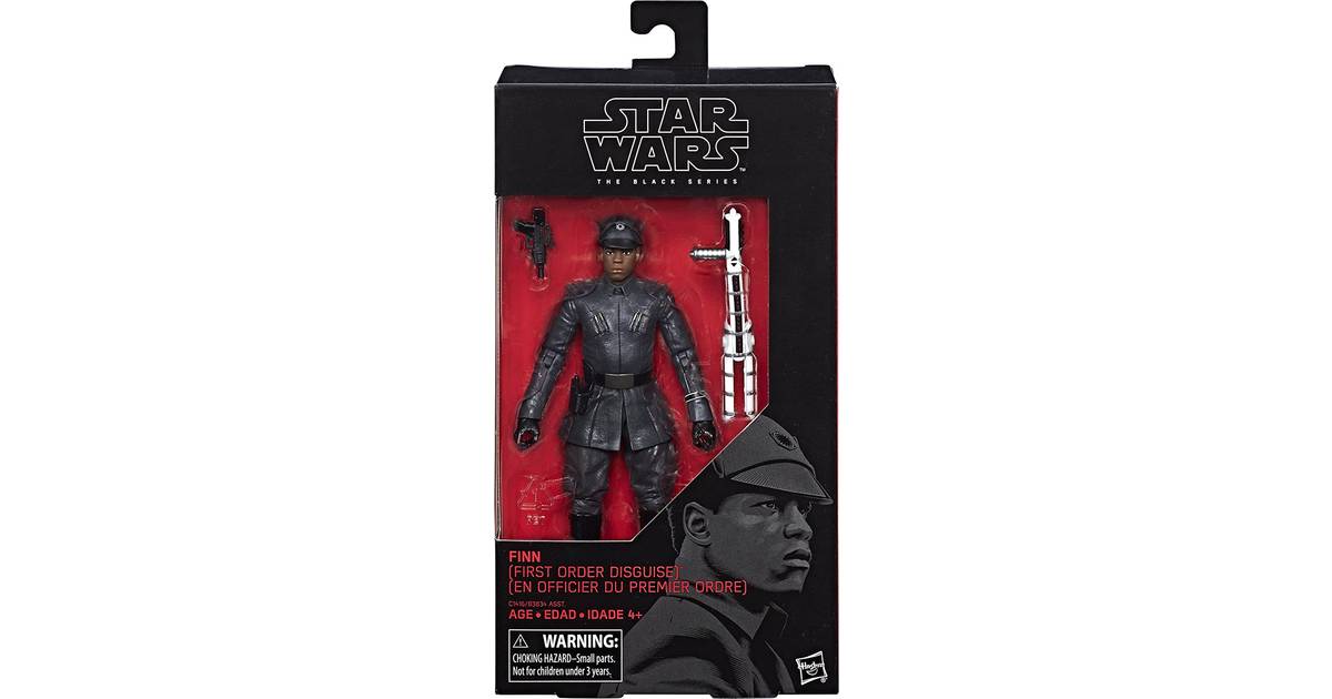 Hasbro Star Wars The Black Series Finn First Order Disguise Action Figure for sale online 