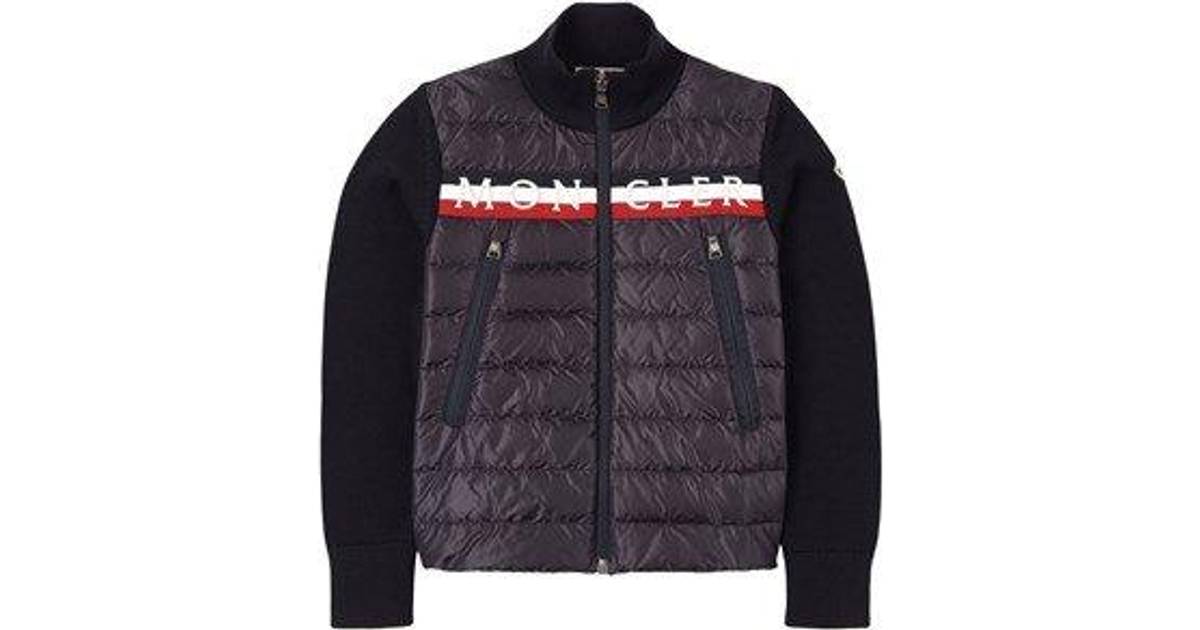Moncler Cardigan with Embroidery - Night Blue (G1-954-9B506-20 