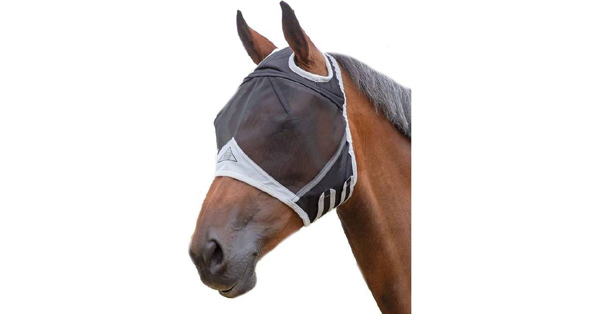 Shires Fine Mesh Fly Mask with Ear Holes, 
