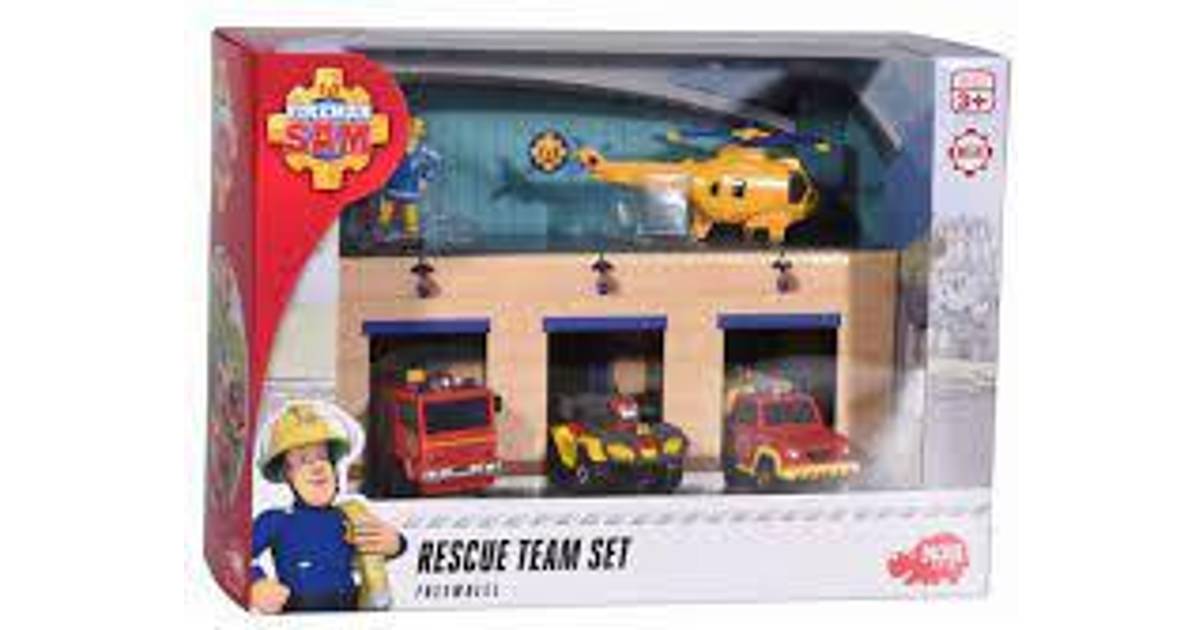 Details about   Fireman Sam Deluxe Rescue Fire Station Portable Carry Playset Toy Gift 