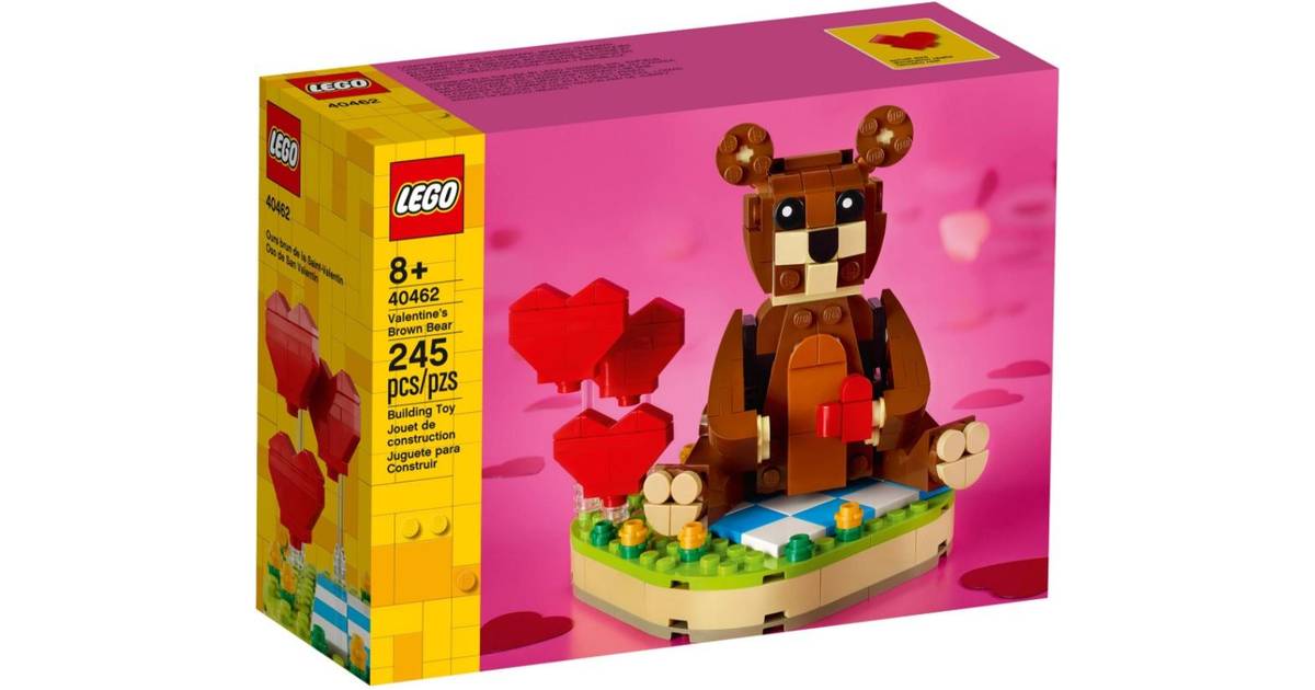 LEGO Valentine's Brown Bear 40462 Galentines Gift Brand New and Sealed