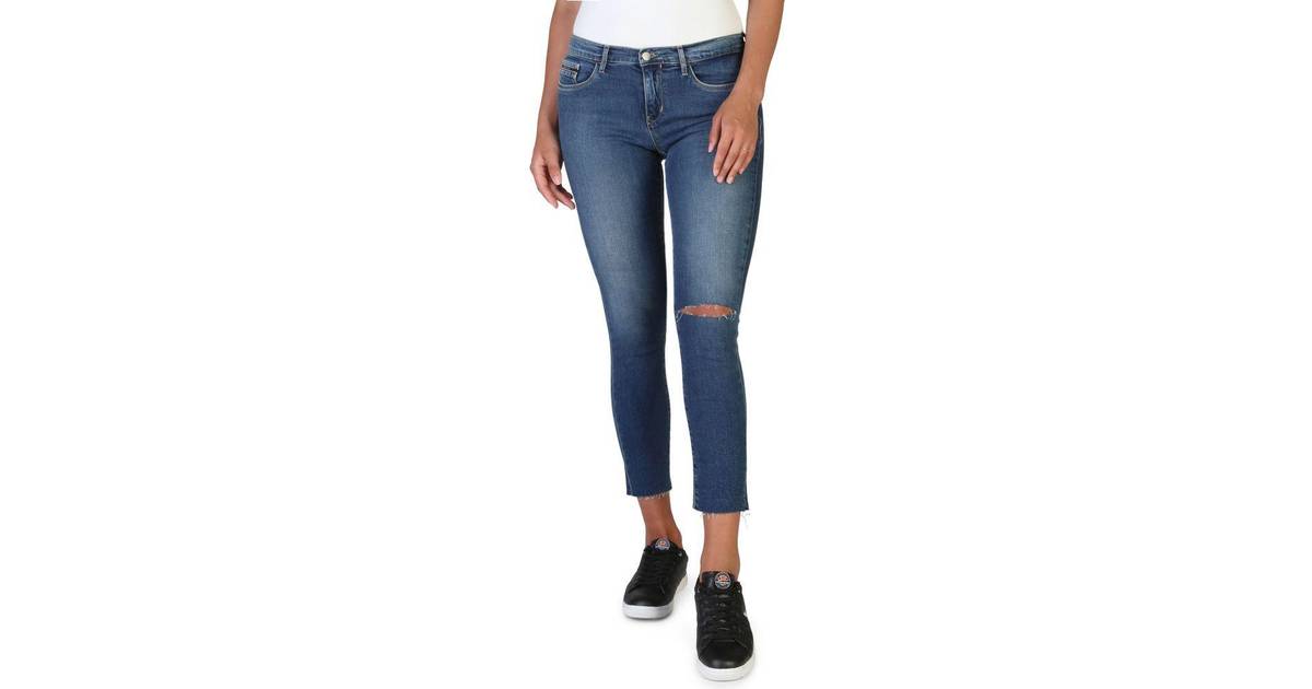 DAMEN Jeans Basisch Calvin Klein Jeans Jegging & Skinny & Slim Blau 28 Rabatt 94 % 