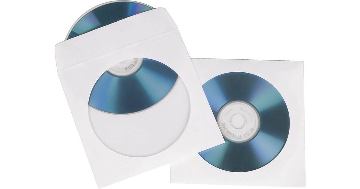 Hama NEW 150 X PAPER CD ENVELOPES WITH WINDOW 