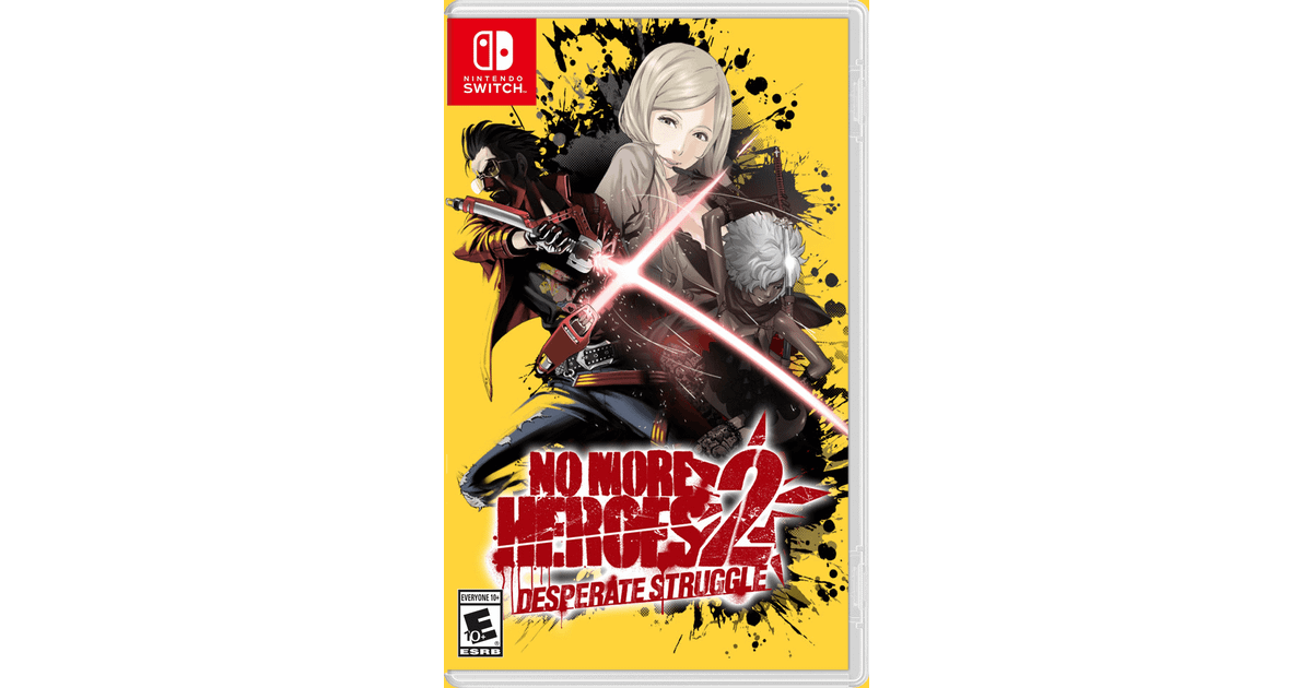 No More Heroes 2 Import Desperate Struggle Limited Run #100