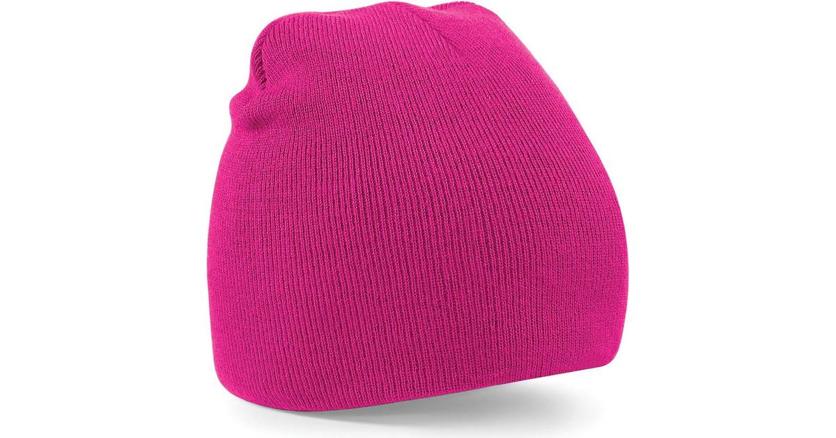 Beechfield Plain Basic Knitted Winter Beanie Hat 