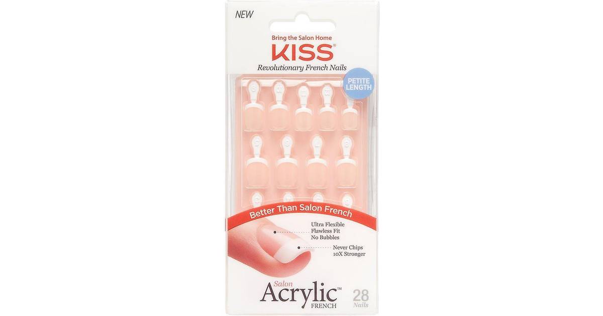 4. KISS Salon Acrylic Nude Nails - French Design - wide 6
