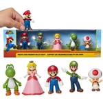 JAKKS Pacific Nintendo Super Mario och hans vänner figurset 5 stk 6 cm