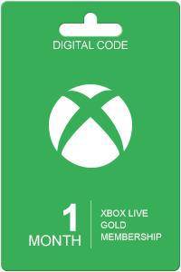  Bild på Microsoft Xbox Live Guldkort - 1 Månad game pass / saldokort