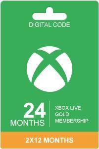  Bild på Microsoft Xbox Live Guldkort - 24 Månader game pass / saldokort