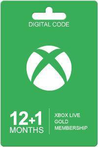  Bild på Microsoft Xbox Live Gold Card - 13 Months game pass / saldokort