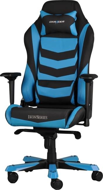  Bild på DxRacer Iron I166-NB Gaming Chair - Black/Blue gamingstol