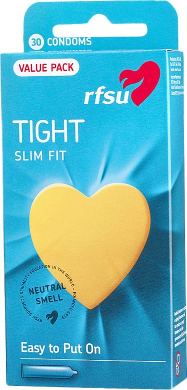 Bild på RFSU Tight Slim Fit 30-pack kondomer