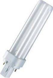 18W Osram LED Kompaktleuchtstofflampe Dulux D KVG/VVG 2Pin 7W G24d-2 830 120° 