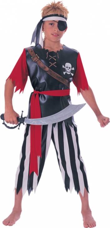 Bild på Rubies Kids Pirate King Costume