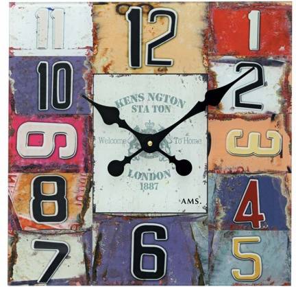  Bild på AMS Wall Clock 40cm (9425) Väggklocka