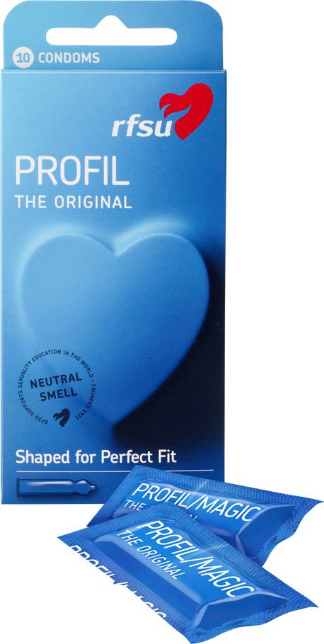  Bild på RFSU Profil 10-pack kondomer