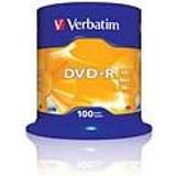 Dvd media Verbatim DVD-R 4.7GB 16x Spindle 100-pack