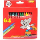 Sense Wax Coloring Crayons 64-pack
