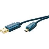 ClickTronic Rund - USB-kabel Kablar ClickTronic Casual USB A - USB Mini-B 2.0 3m