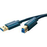 ClickTronic Rund - USB-kabel Kablar ClickTronic Casual USB A - USB B 3.0 1.8m