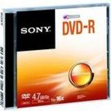 Sony DVD Optisk lagring Sony DVD-R 4.7GB 16x Jewelcase 1-Pack
