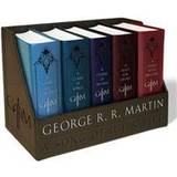 George R. R. Martin's a Game of Thrones Leather-Cloth Boxed Set (Song of Ice and Fire Series): A Game of Thrones, a Clash of Kings, a Storm of Swords (Häftad, 2015)