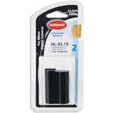 Hahnel Kamerabatterier - Li-ion Batterier & Laddbart Hahnel HL-EL15