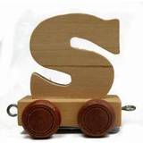 Bino Wooden Train Letter S