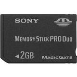 Sony Memory Stick Pro Duo Minneskort Sony Memory Stick Pro Duo 2GB