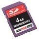 4 GB - SD Minneskort & USB-minnen Extrememory Performance SD 4GB (133x)