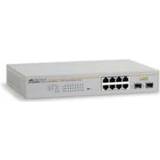 Allied Telesyn Switchar Allied Telesyn AT GS950/8 Gigabit WebSmart Switch 8 x 10/100/1000Mbps RJ-45 + 2 x SFP (AT-GS950/8)
