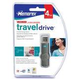 Memorex Minneskort & USB-minnen Memorex Travel Drive 4GB USB 2.0