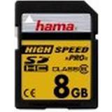 8 GB Minneskort Hama SDHC Pro Class 6 8GB