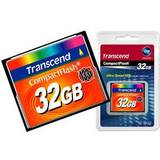 32 GB - Compact Flash Minneskort Transcend Compact Flash 32GB (133x)