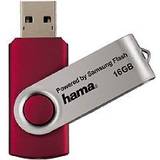 Hama USB Type-A Minneskort & USB-minnen Hama FlashPen Rotate Pro 16GB USB 2.0