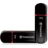 4 GB - USB Type-A USB-minnen Transcend JetFlash 600 4GB USB 2.0