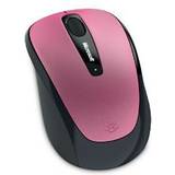 Microsoft Laser Standardmöss Microsoft Wireless Mobile Mouse 3500 Pink